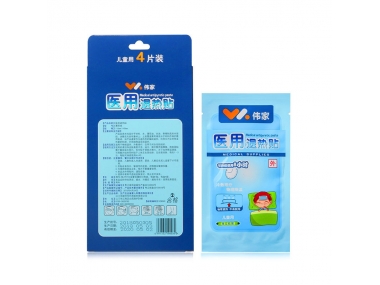 醫用退熱貼 ：物理退熱， 安全又貼心